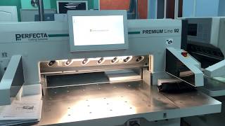 Paper guillotine Perfecta 92 Premium Line