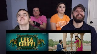 Luka Chuppi Official Trailer REACTION! | Kartik Aaryan, Kriti Sanon, Dinesh Vijan, Laxman Utekar