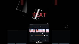 Text Shining Effect in VN Video Editor - Tutorial #shorts