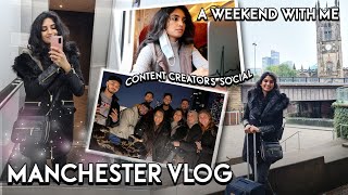 Manchester Vlog | Meeting YouTubers, batting cages + rooftop views