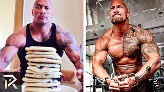Dwayne Johnson's INSANE Diet and Workouts That Make Him RIPPED