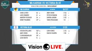 WA Karrak v Victoria Blue