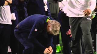 Pete Carroll: "OH NO!" after last minute interception in Super Bowl XLIX