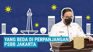 Yang Beda di Perpanjangan PSBB Jakarta