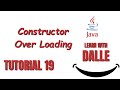 Constructor Over loading | Java Tutorial #19