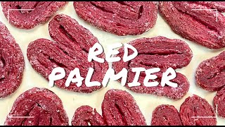 ❤️ 발렌타인데이 이거 하나면 끝! 애정 듬뿍 레드 팔미에 만들기 ! | How to make Red Palmier !