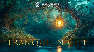 Tranquil Night - Stress Relief Music, Healing Meditation Soundscape - Deep Calm Ambient Melodies