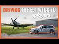 DRIVING the E91 WTCC to GOODWOOD for PLAYERS CLASSIC 2026 | AST x MOTON