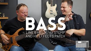 Mix-ready Bass Guitar Tones - Bass patch for Line 6 Helix, HX Stomp, and HX Effects