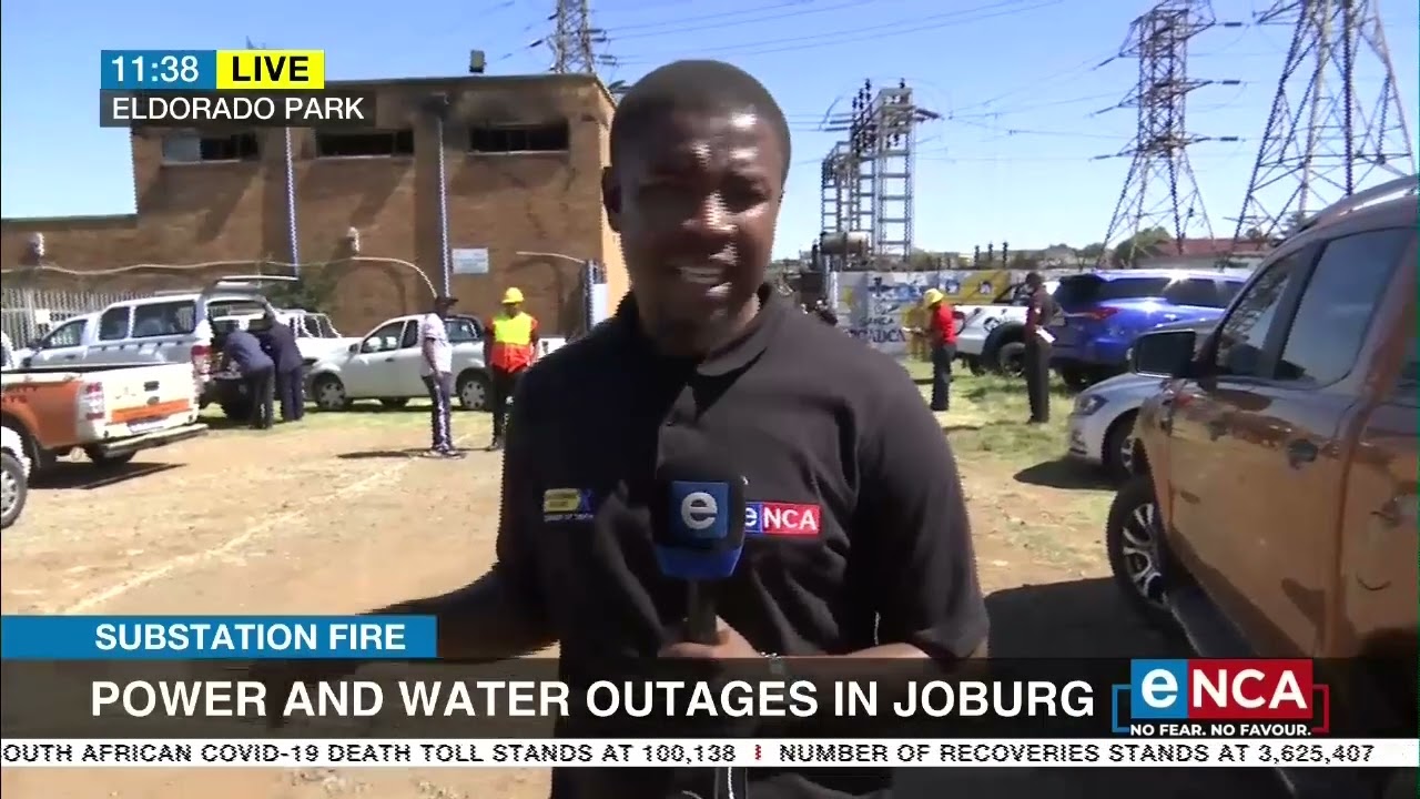 Power And Water Outages In Joburg - YouTube