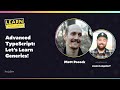Advanced TypeScript: Let’s Learn Generics!