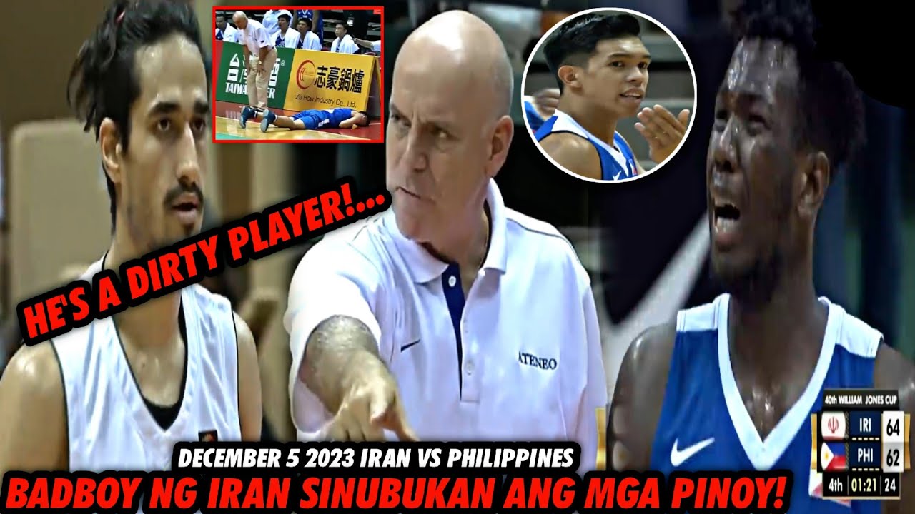 2023 WILLIAM JONES CUP- NASUBUKAN ANG MGA PINOY SA BADBOY NG KALABAN ...