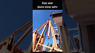 Abbau meines Baukrans geht (fast) schief!