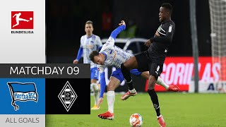 Explosive Match in Berlin | Hertha Berlin - Borussia M'gladbach 1-0 | All Goals | Matchday 9