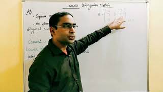 Lower triangular matrix