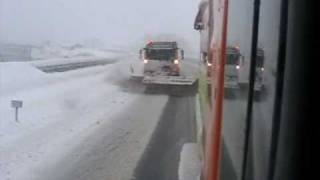 Winterdienst auf der B19 Kempten-Sonthofen