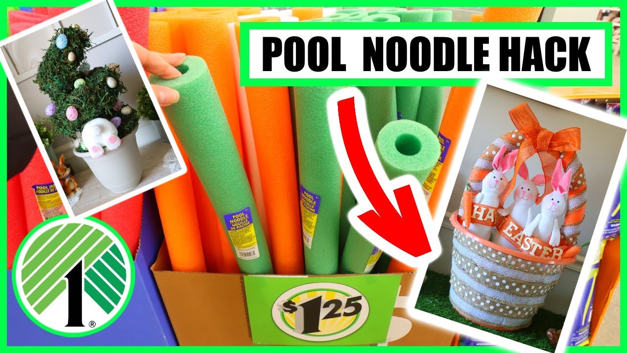 Dollar Tree POOL NOODLE DIYS And HACKS 2022 - YouTube