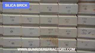 warehouse of silica brick of Sunrise