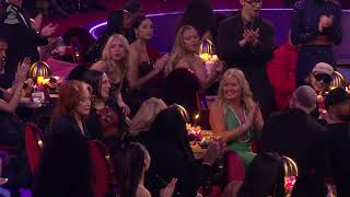 BONNIE RAITT Reacts To Winning Song Of The Year | Audience Cam | 2023 GRAMMYs