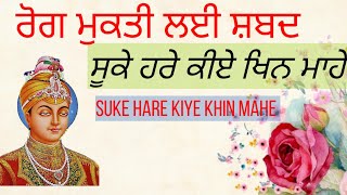 Suke hare kiye khin mahe || shabad gurbani | nitnem | kirtan