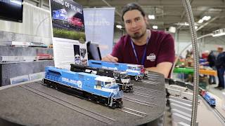 Athearn Trains At The Amherst Train Show 2020 The Big E - SD80MAC BIG Announcement!