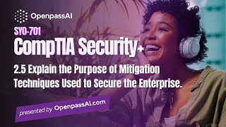 CompTIA Security+ SY0-701 Course - 2.5 Mitigation Techniques Used to Secure the Enterprise