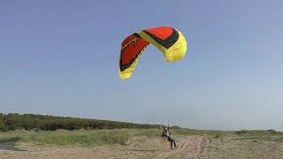 🔴モーターパラグライダー【大空を飛んで鳥気分❗】　秋田市新屋海浜公園