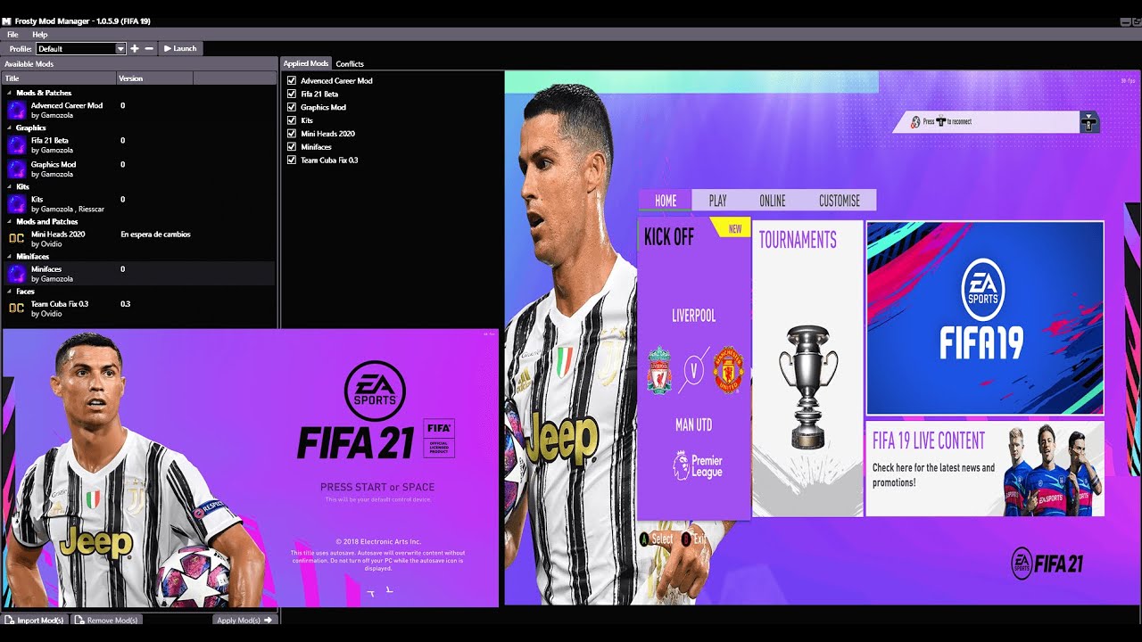 Fifa manager 19 mod