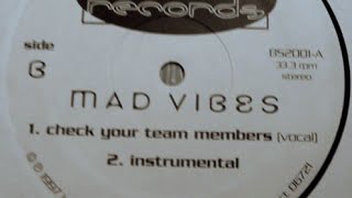 Mad Vibes - Check Your Team Members/Riches To Rags