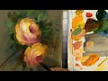 How To Correct Acrylic Roses-  Paint Consistency