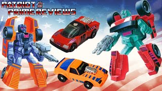 Patriot Prime Reviews 1994 Transformers G2 Axelerators Rapido \u0026 Windbreaker