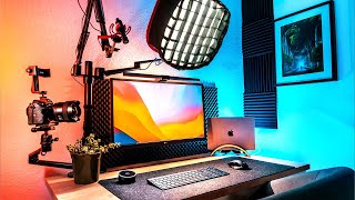 TINY Room YouTube Studio Setup on a BUDGET!