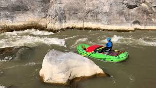 Skull Rapid @3,000cfs - Westwater Canyon, Colorado River - November 3, 2020