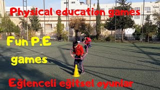 PE Games | Physical education games | Hula-hoops games | Obstacle Course