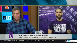 Men's Basketball - Boo Buie on His Decision to Return to Northwestern