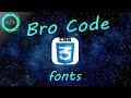 CSS fonts (#2) ツ