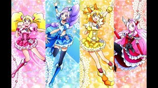 フレッシュプリキュア変身カードレベルアップボイスfresh precure