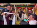 tibetan wedding ceremony at dasa weddingday tibetanvlogger tibetangorshey himachalwedding