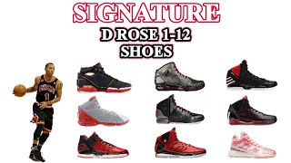 Derrick Rose | Adidas D Rose Shoes 1-12