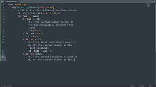 Leetcode 229. Majority Element II in Python | Python Leetcode | Python Coding Tutorial | Python ASMR