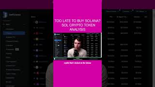 Too Late To Buy Solana? ⚠ SOL Crypto Token Analysis