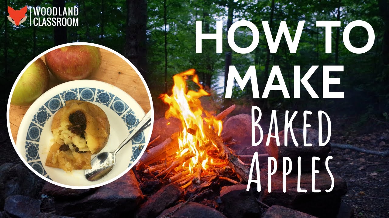 How To Make Baked Apples (Campfire Cooking) - YouTube