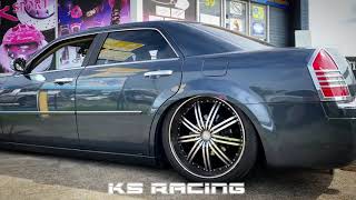 KS RACING AIR SUSPENSION KIT - MEMORY SETTING SHOWCASE ON CHRYSLER 300C 5.7L HEMI WITH 22' RIMS