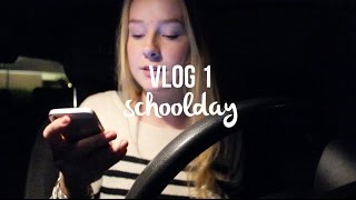 I TRIED VLOGGING!! SCHOOL DAY | 1