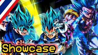 Showcase Goku\u0026Vegeta (Fusion) | เมื่อนักรบทั้งสองรวมร่างกัน โกจิต้า!! | Dragon Ball Legends