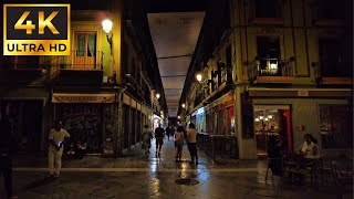 I walked around Granada at midnight in summer •  POV asmr,, no music, no talking