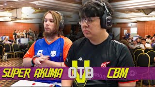 SuperAkouma (Akuma) vs CBM (noctis) Only The Best V - Tekken 7 | Top 8