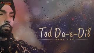 Tod Da e Dil (lyrical Video) Ammy Virk | Mandy Takhar | Music House | Avvy Sra | Arvindr | DM