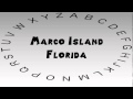 How to Say or Pronounce USA Cities — Marco Island, Florida