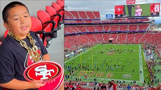 8K test 49ers Levi's Stadium in Santa Clara,CA Section 201 Row 23 S24 Ultra #8K #49ers